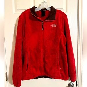 North Face zip up fleece